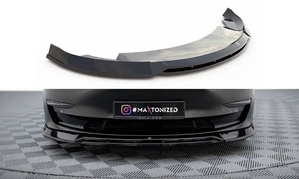 Poslední Šance Spoiler pod přední nárazník V.3 Tesla Model 3