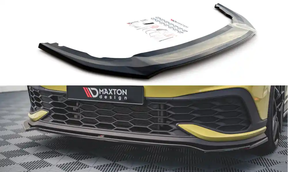 Doprava Zdarma Spoiler pod přední nárazník V.3 Volkswagen Golf 8 GTI Clubsport