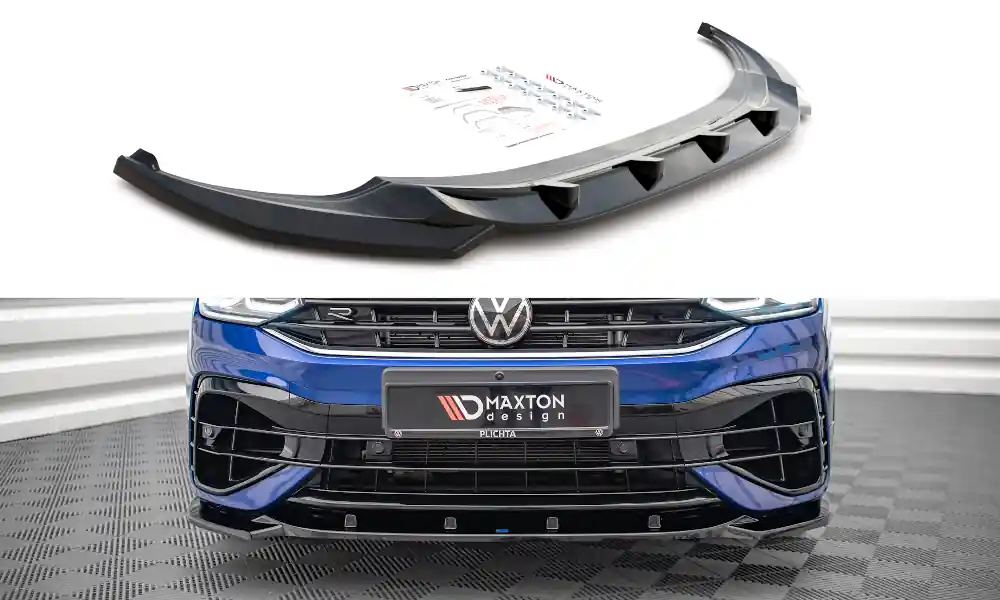 Spoiler pod přední nárazník V.3 Volkswagen Tiguan R / R-Line Mk2 facelift Doprava Zdarma