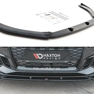 Akce Spoiler pod přední nárazník V.4 Audi RS3 8V FL Sportback
