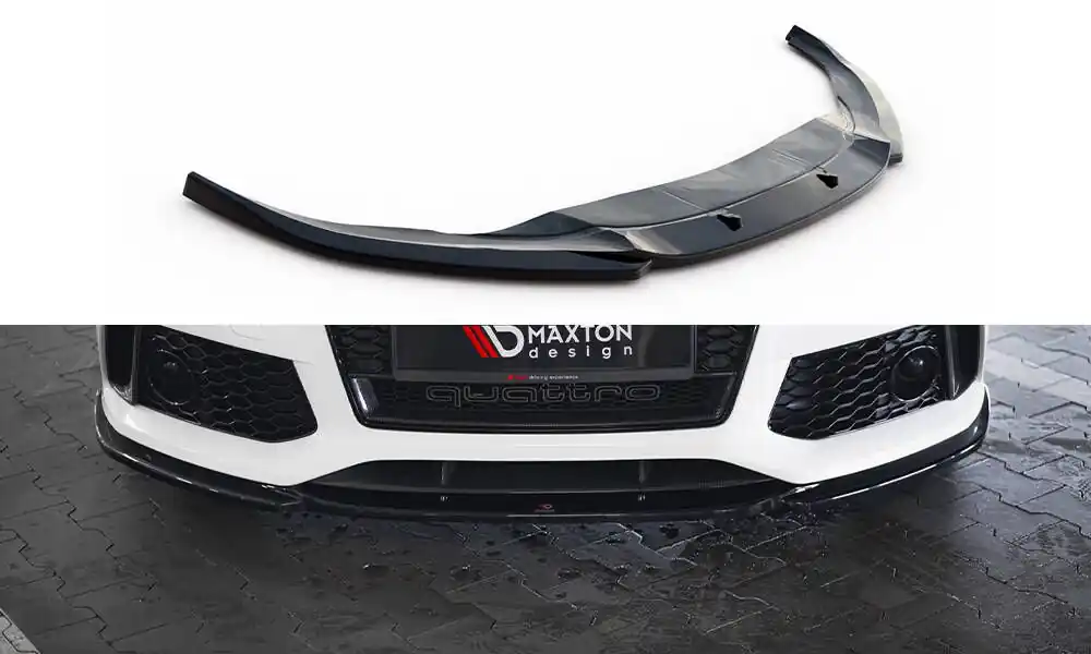 Spoiler pod přední nárazník V.4 Audi RS7 C7 facelift Zlevněný