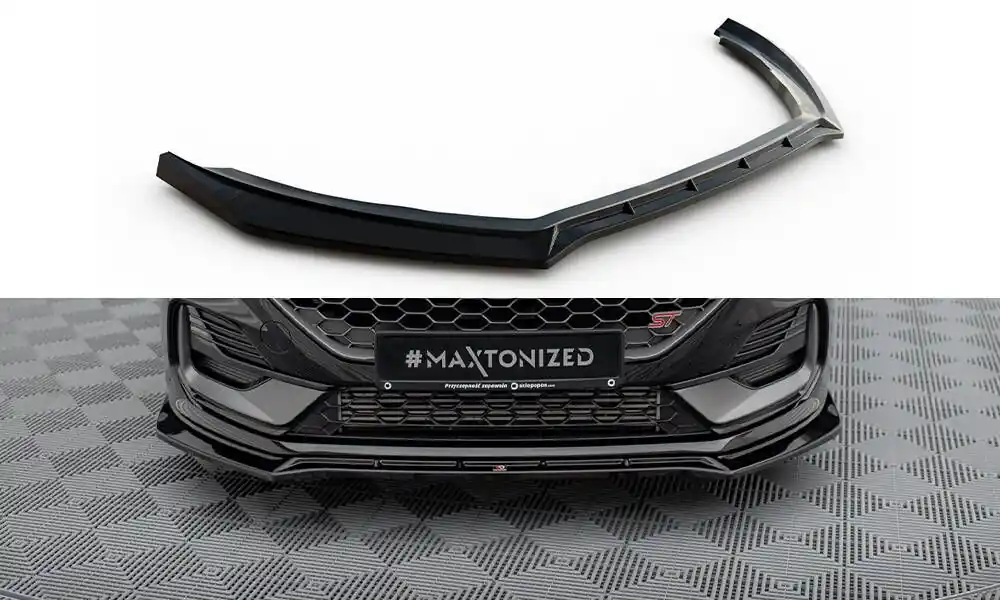 Rychlé Dodání Spoiler pod přední nárazník V.4 Ford Fiesta ST Mk8 facelift