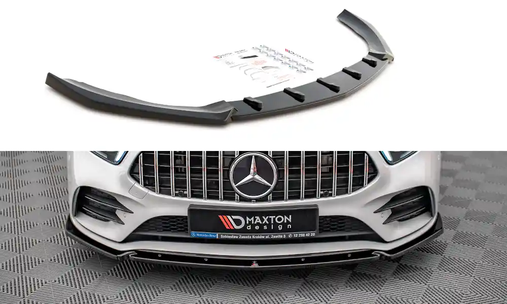 Top Prodej Spoiler pod přední nárazník V.4 Mercedes A35 AMG / AMG-Line W177