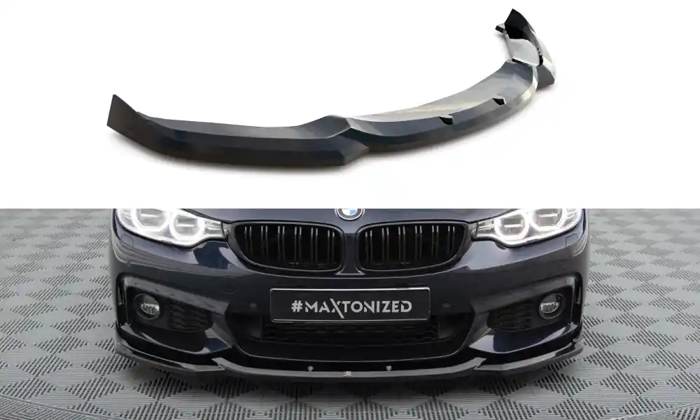 Autentický Spoiler pod přední nárazník V.6 BMW 4 Coupe / Gran Coupe / Cabrio M-Pack F32 / F36 / F33