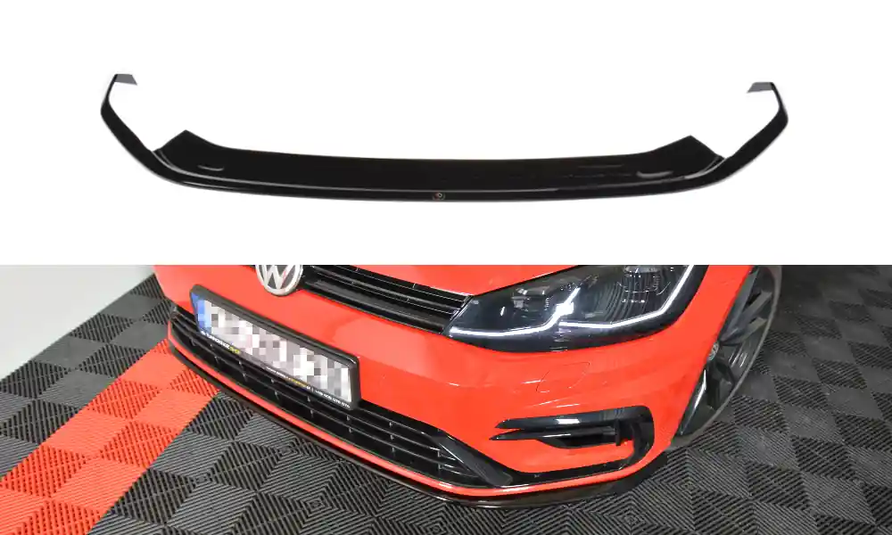 Spoiler pod přední nárazník V.7 VW Golf 7 R / R-Line facelift Časově Omezené
