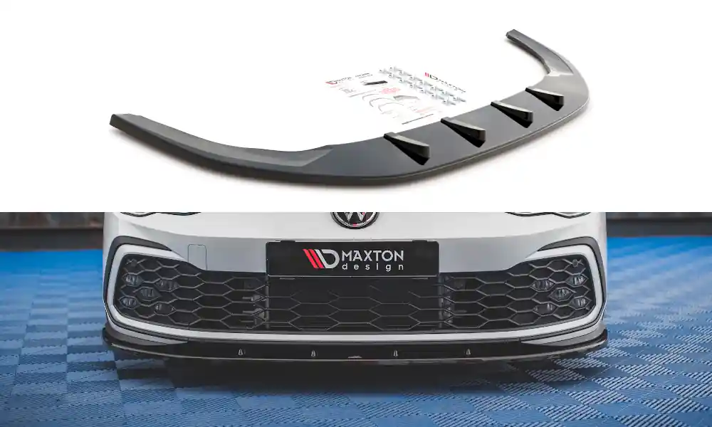 Spoiler pod přední nárazník Volkswagen Golf GTI / GTE / R-Line Mk8 Cenově Výhodný