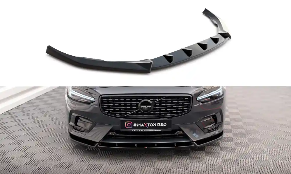 Nejprodávanější Spoiler pod přední nárazník Volvo V90 / S90 R-Design Mk2
