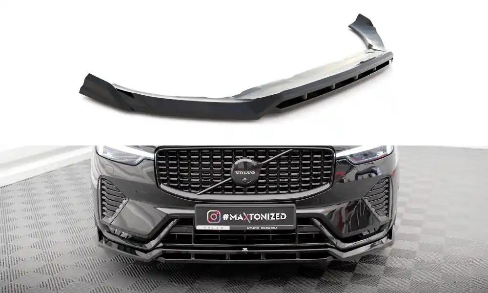 Spoiler pod přední nárazník Volvo XC60 R-Design Mk2 facelift Horká Nabídka