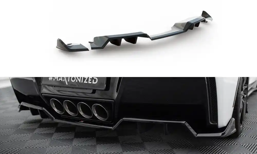 Spoiler pod zadní nárazník + Boční spoiler pod zadní nárazník Chevrolet Corvette C7 Rychlé Dodání
