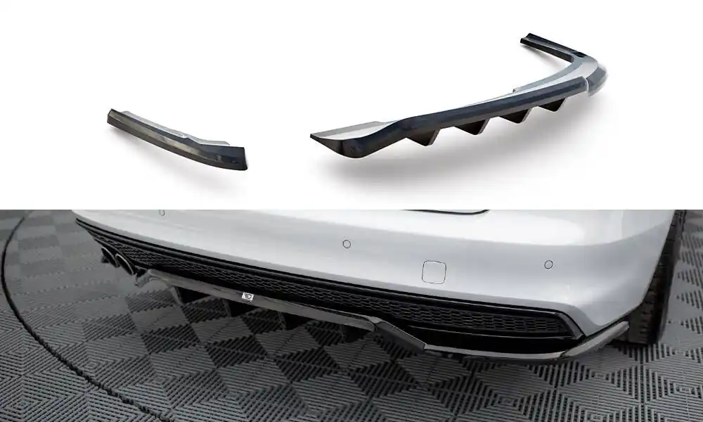 Odeslání Ihned Spoiler pod zadní nárazník Audi A4 Competition B8 facelift