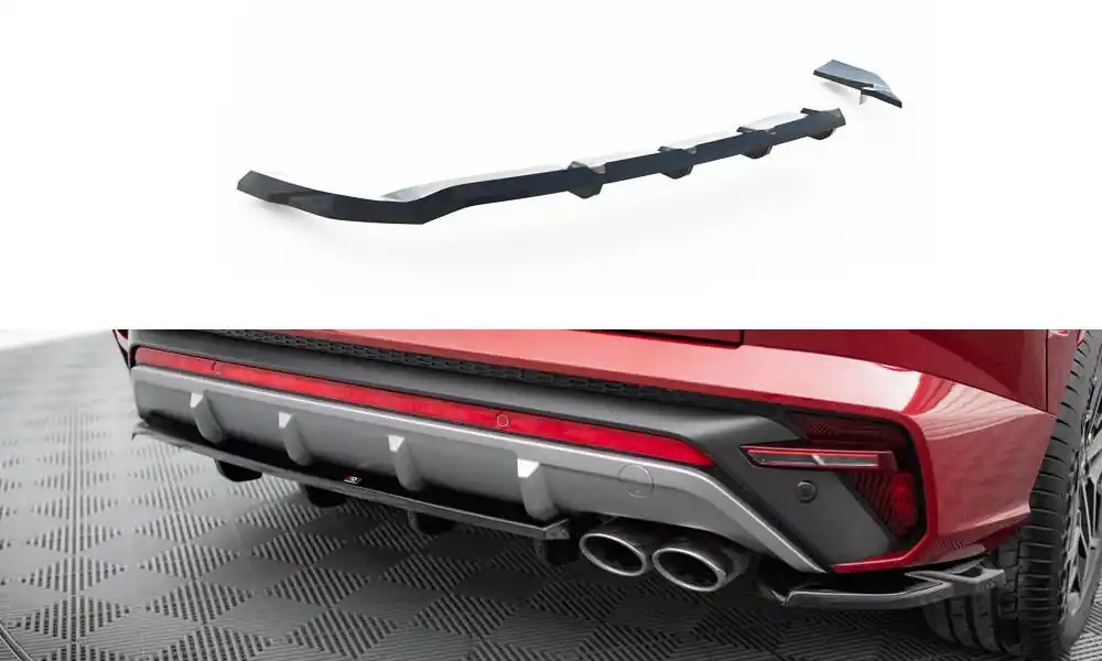 Značkový Spoiler pod zadní nárazník Hyundai Tucson N-Line Mk4